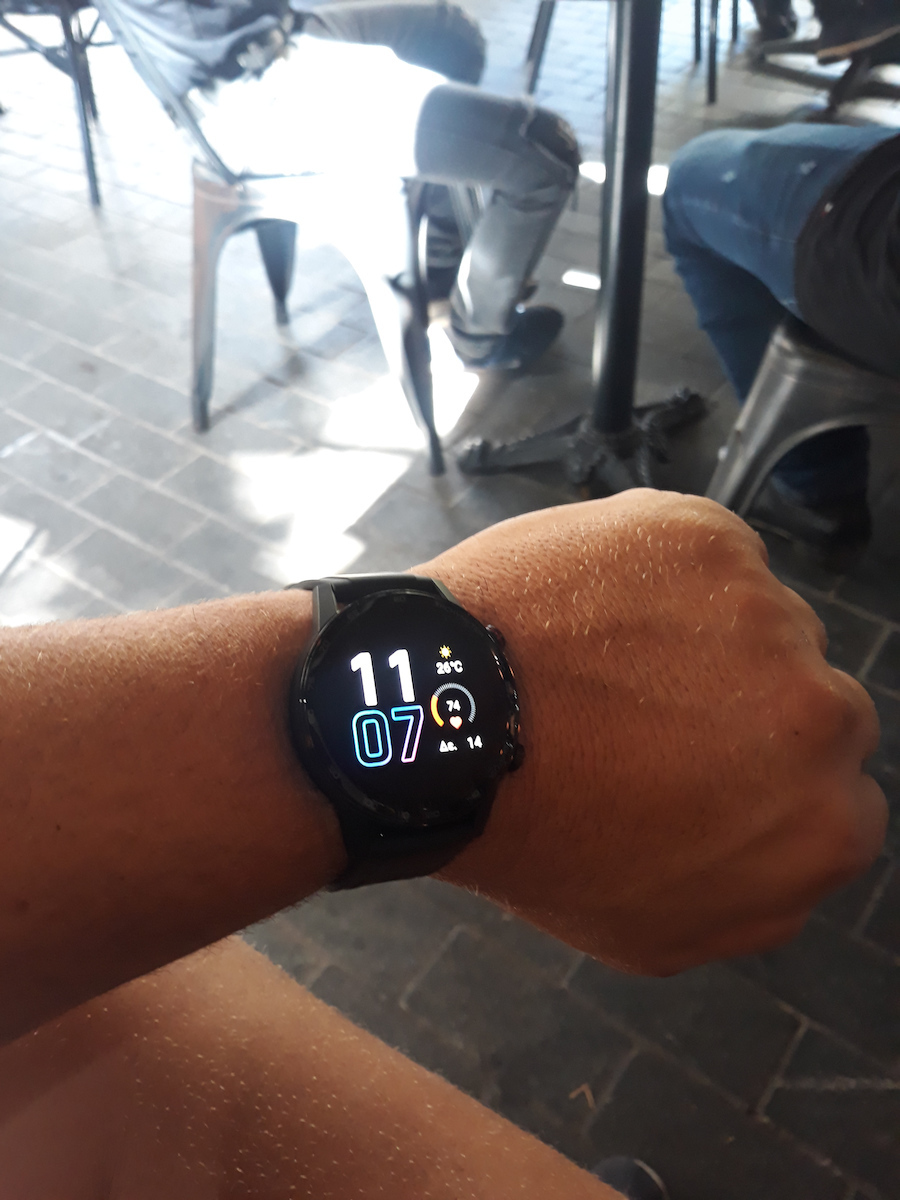 Honor MagicWatch 2 Oțel inoxidabil 46mm Rezistent la apă cu Pulsometru (Charcoal Black)