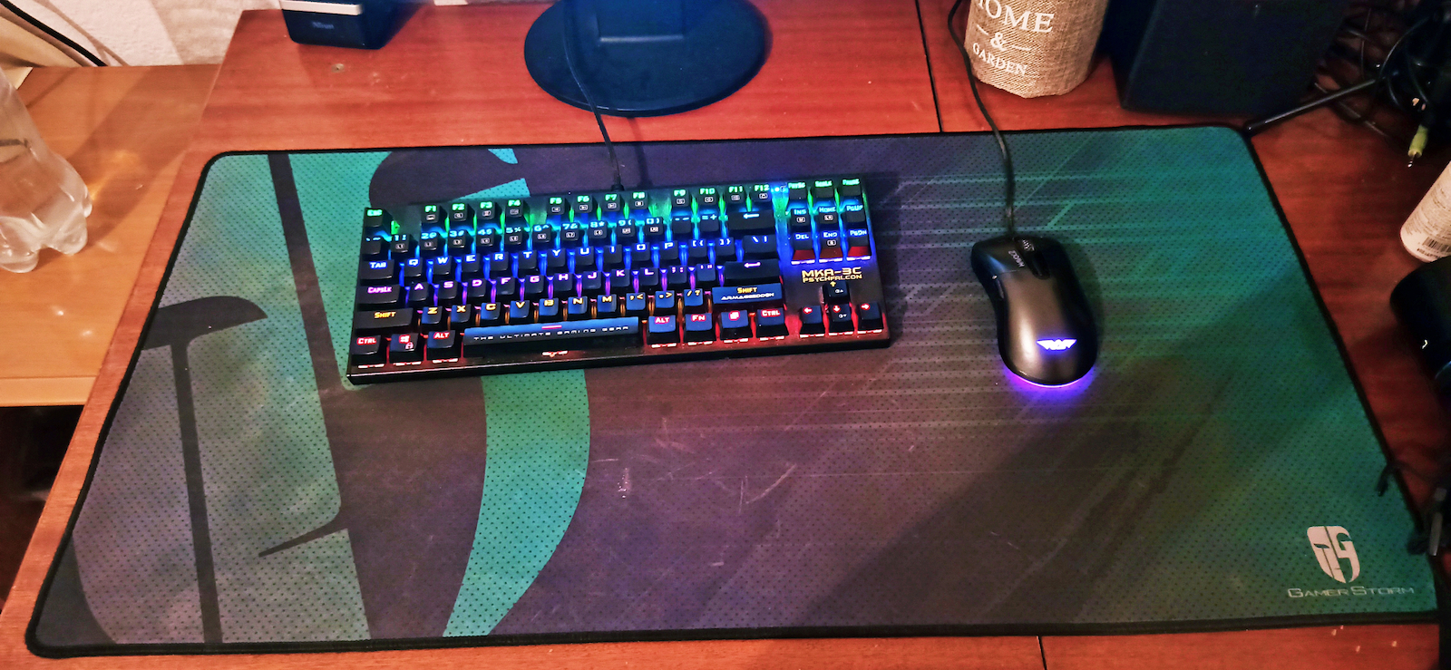 Deepcool E-Pad Plus Gaming Mouse Pad XXL (800mm) Πράσινο dp-mp-epad-001
