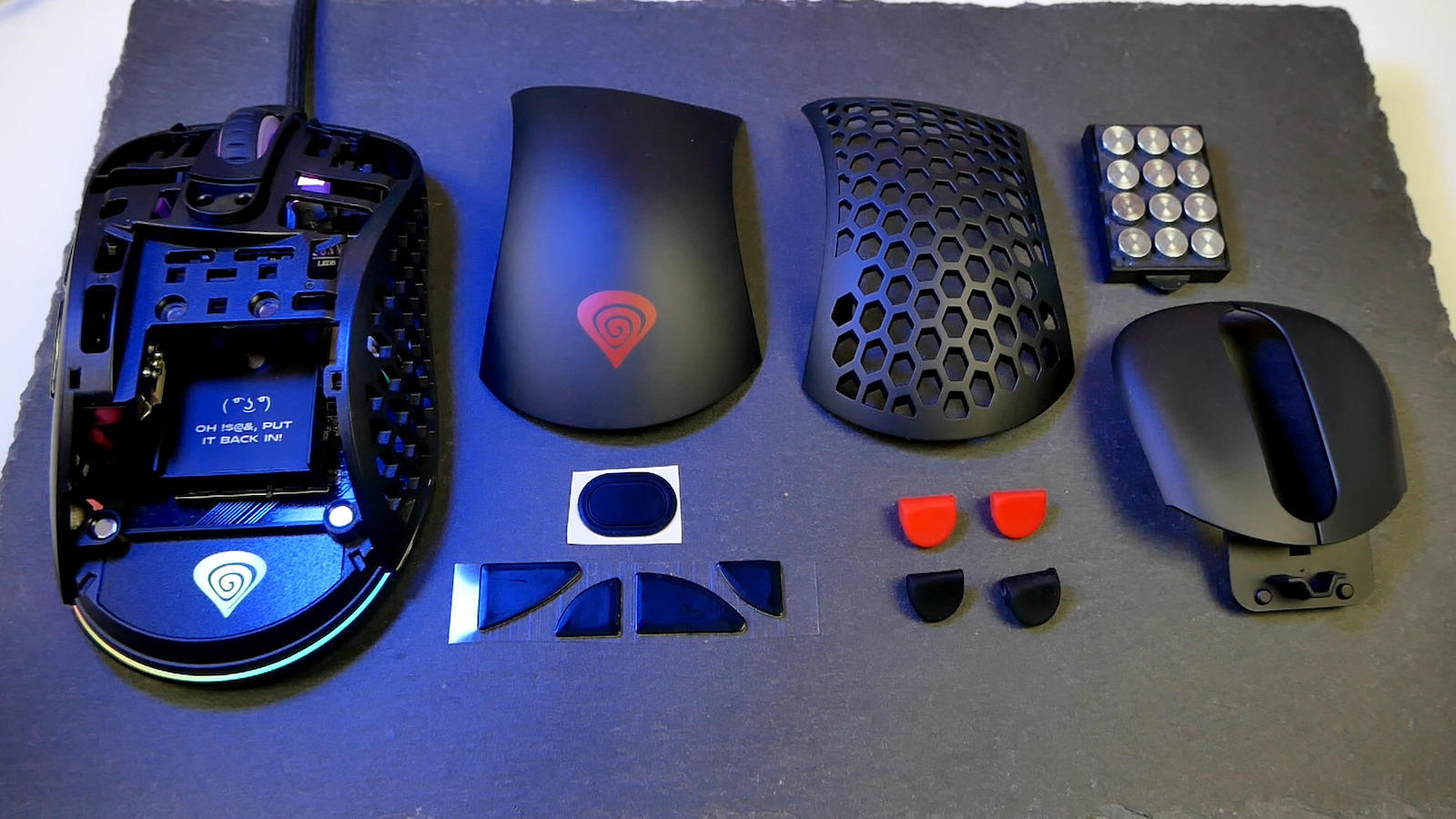 Genesis XENON 800 RGB Gaming Ποντίκι 16000 DPI Μαύρο