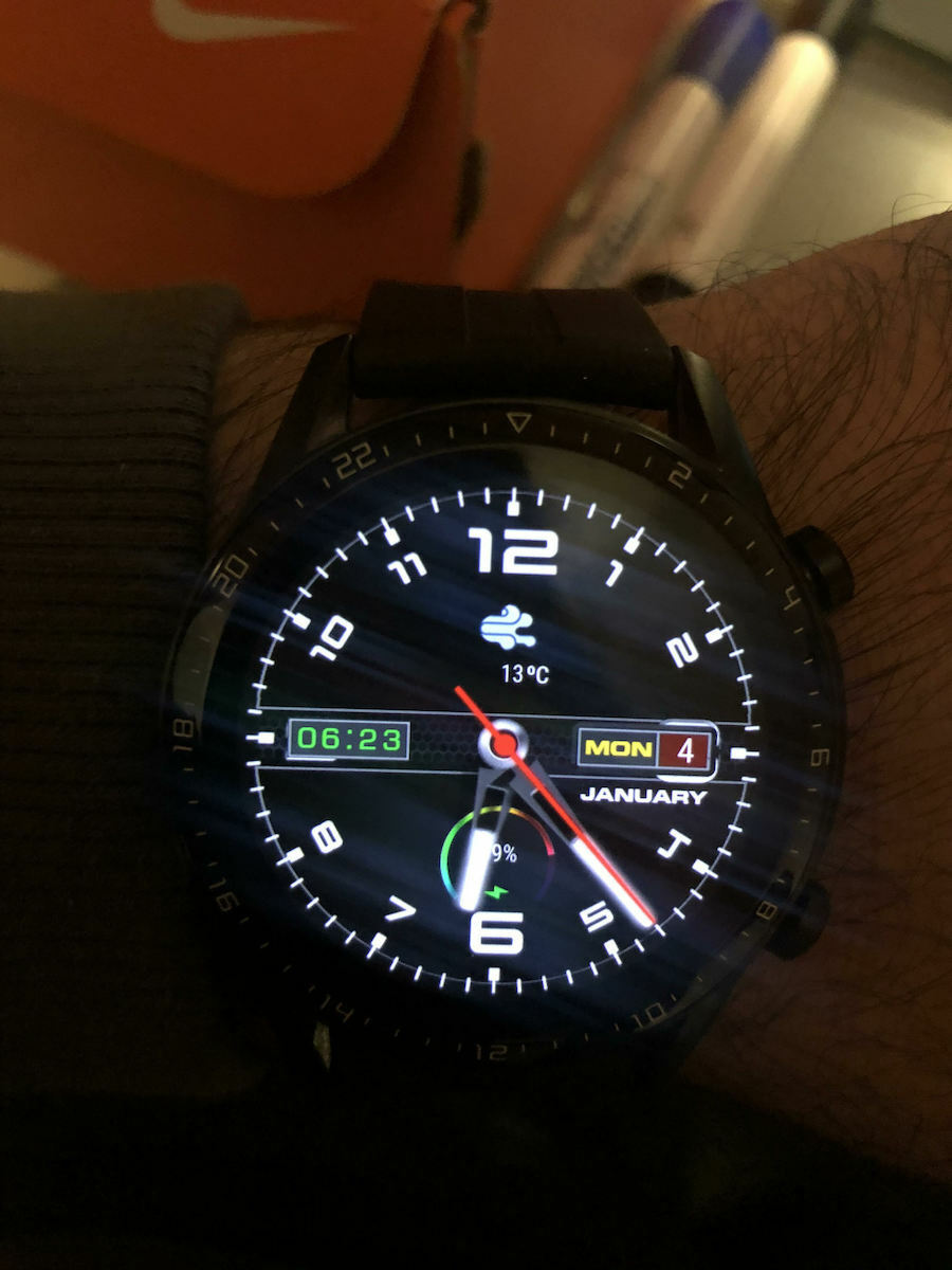huawei watch gt 2 46mm sunset orange
