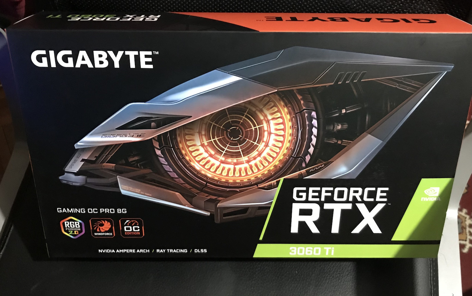 Gigabyte GeForce RTX 3060 Ti 8GB GDDR6 Gaming OC PRO Κάρτα Γραφικών PCI-E x16 4.0 με 2 HDMI και 2 DisplayPort