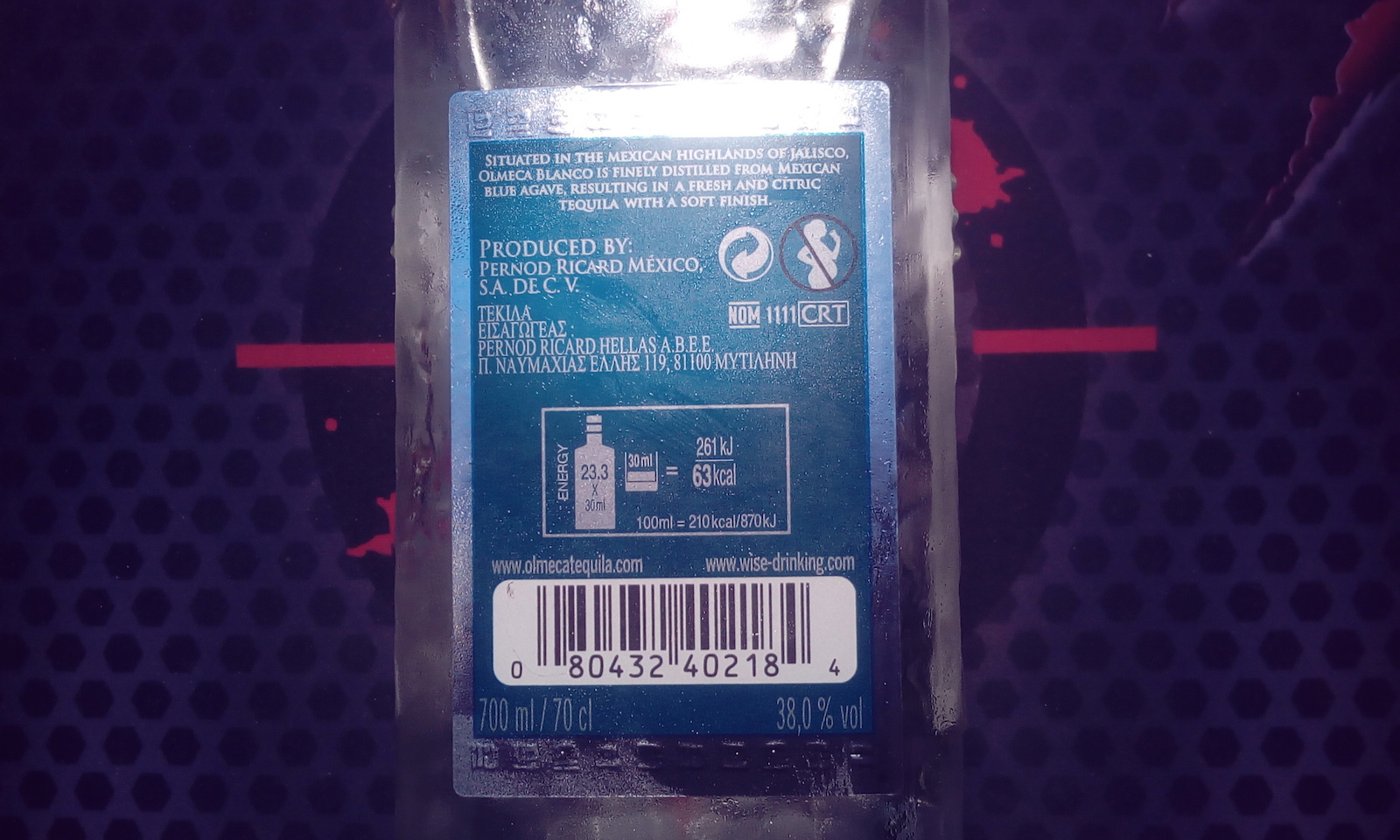 Blanco Tequila 38% 700ml