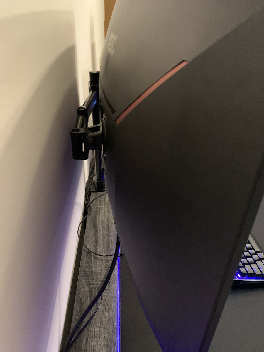 Arctic Z1 Basic Βάση Γραφείου Οθόνης έως 32" με Βραχίονα