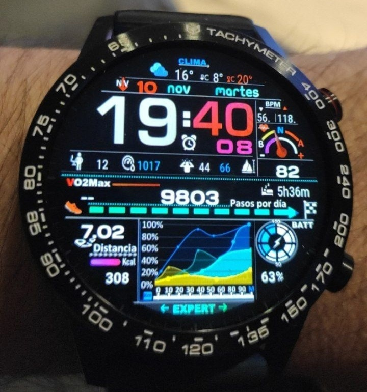Huawei Watch GT Stainless Steel 46mm Αδιάβροχο με Παλμογράφο (Πράσινο)