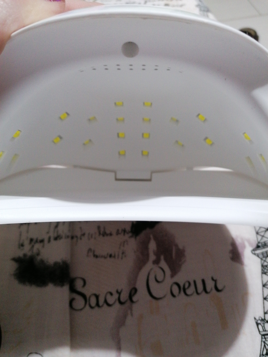 SUN ONE UV Sun 5 Nail Polish Curing Lamp UV / LED 48W White