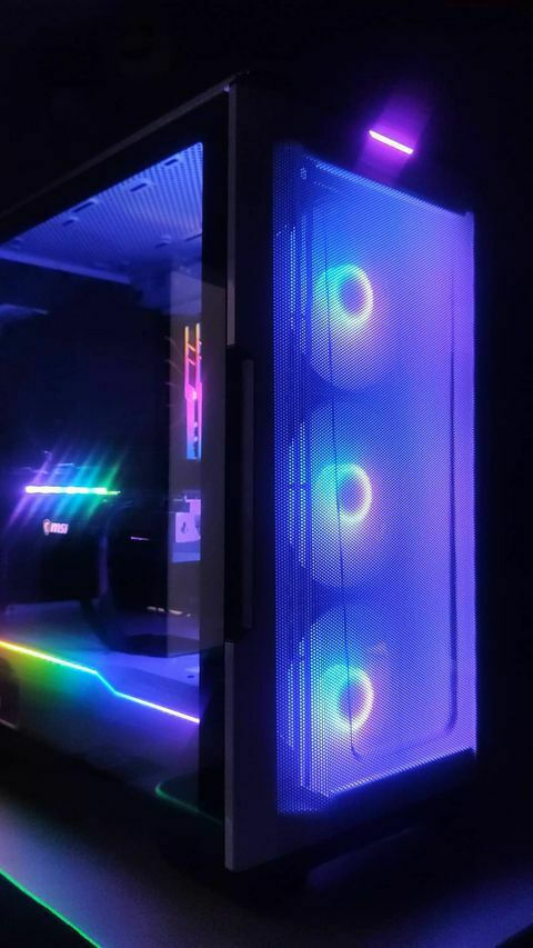 Phanteks Eclipse P500A DRGB Gaming Midi Tower Κουτί Υπολογιστή με Πλαϊνό Παράθυρο Λευκό