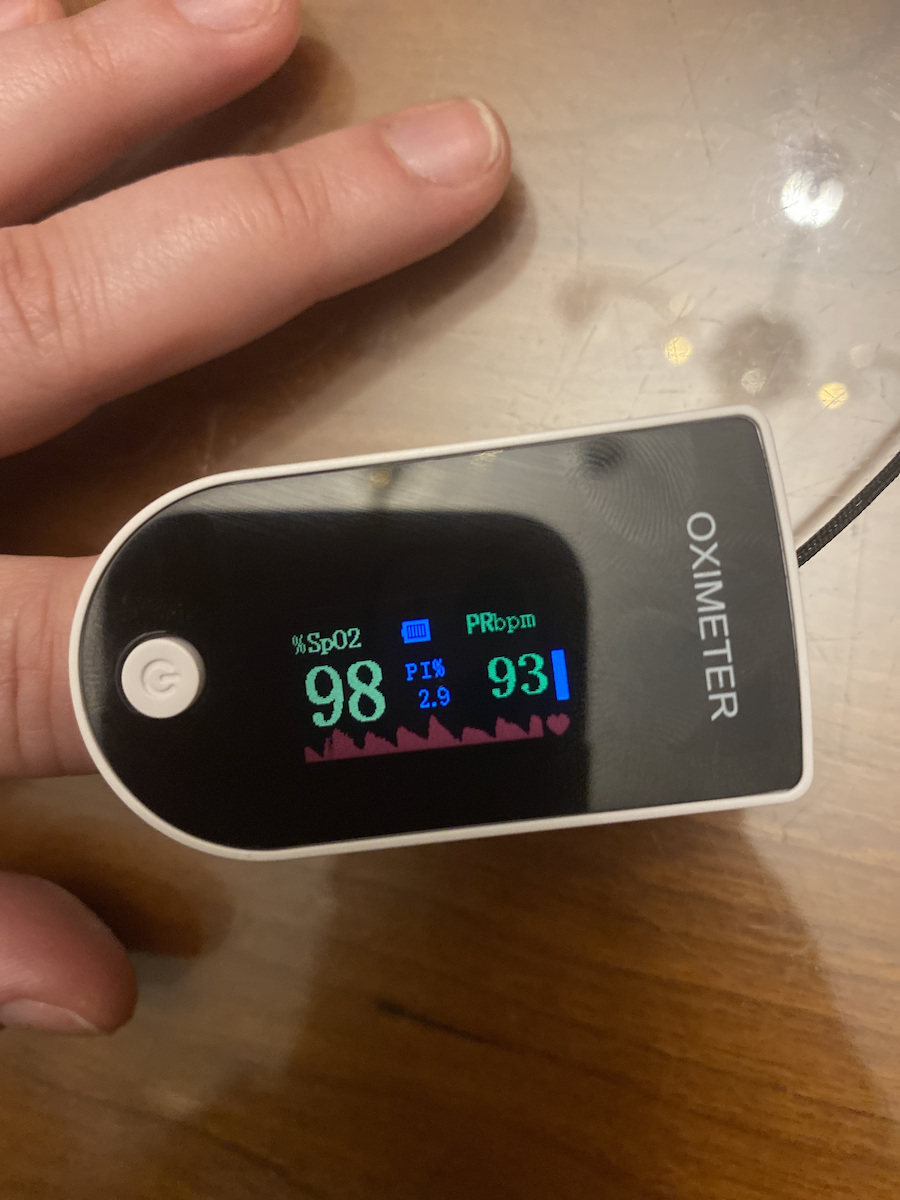 OX833 Oximetru de Puls Degetul Alb