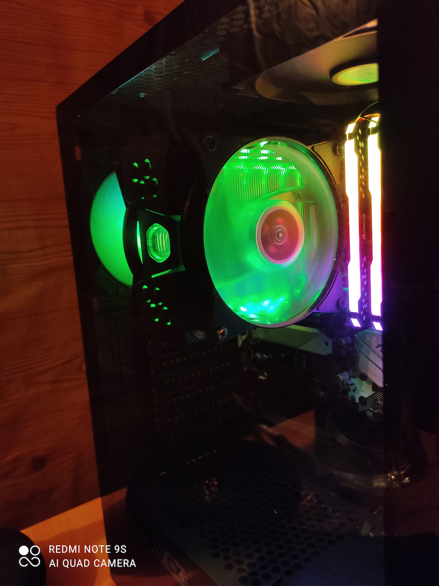 CoolerMaster MasterAir MA410M RGB Ψύκτρα Επεξεργαστή Διπλού Ανεμιστήρα για Socket AM4/115x/AM3/AM3+