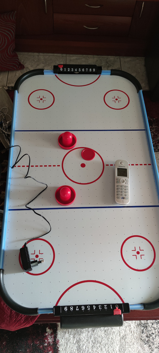 Garlando Ghibli Plastic Air Hockey Tabletop L91.5xW51xH33cm