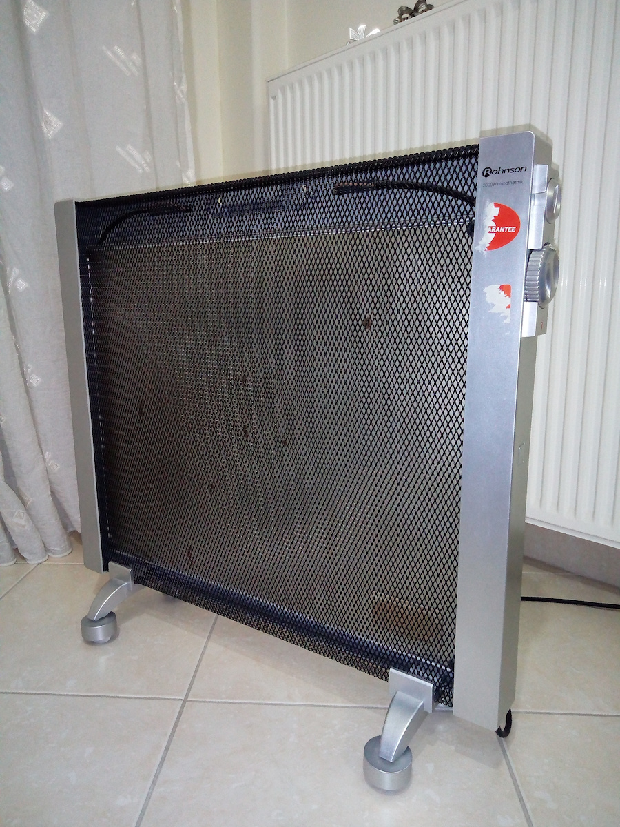 Rohnson Θερμοπομπός Δαπέδου 2000W Mica 73x67cm