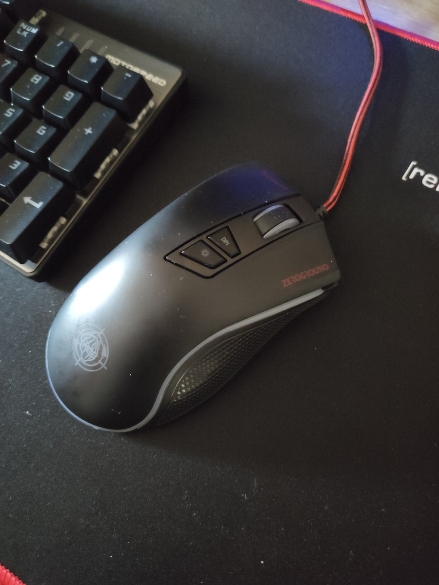 Zeroground MS-3000G RGB Soriin Gaming Ποντίκι Μαύρο