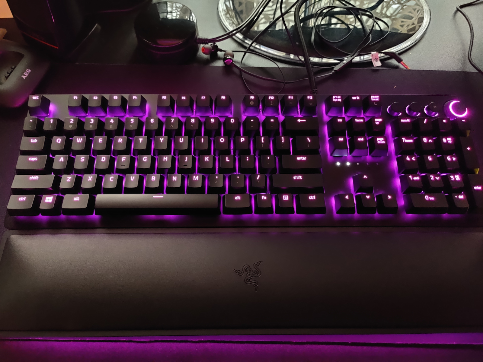 Razer Huntsman Elite Gaming Μηχανικό Πληκτρολόγιο με Razer Clicky διακόπτες και RGB φωτισμό (Αγγλικό US)