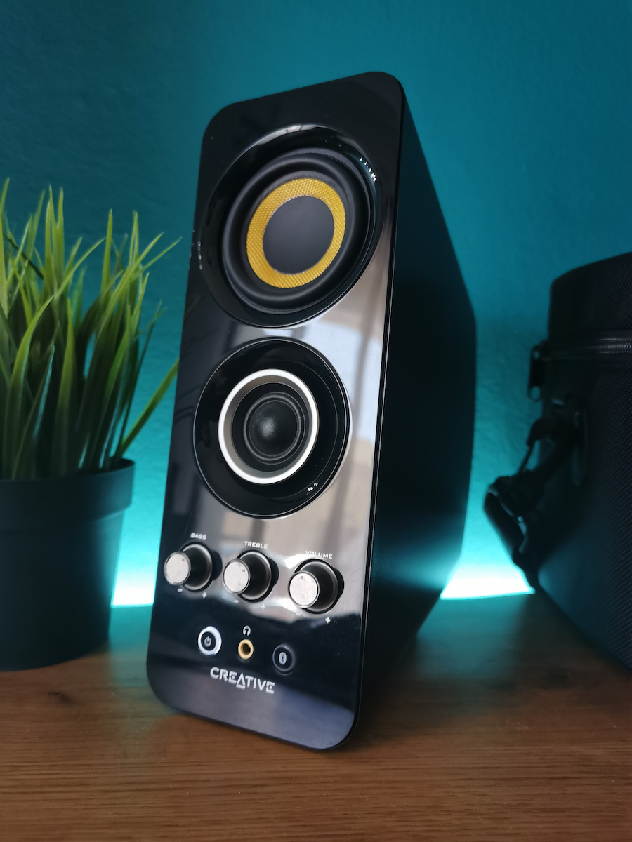Creative T30 Kabellose Computerlautsprecher 2.0 mit Bluetooth in Schwarz Farbe