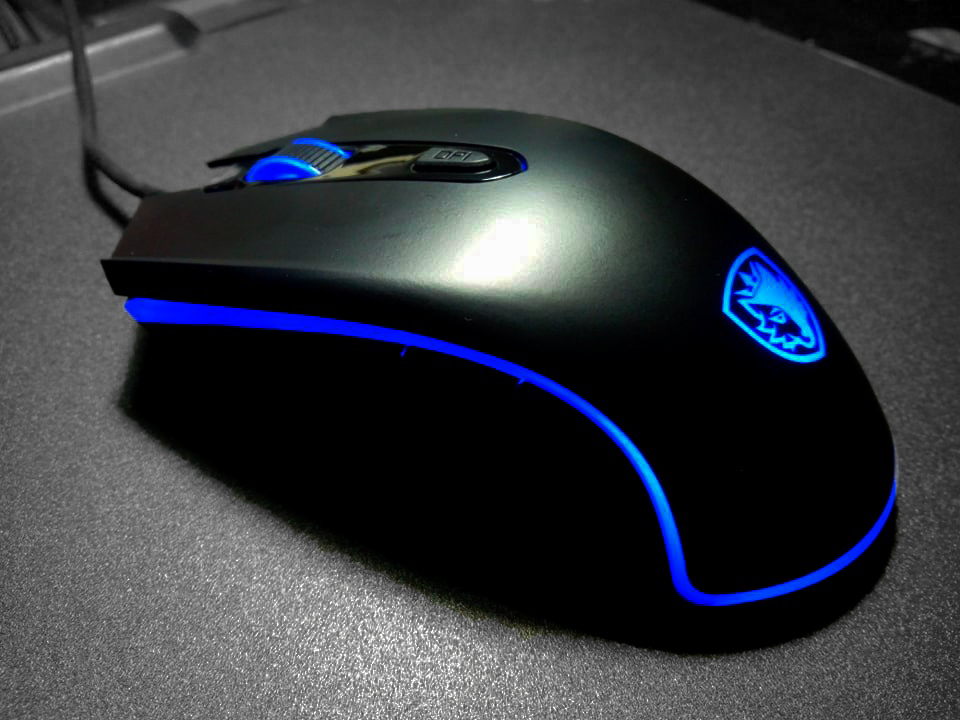Sades Scythe RGB Gaming Mouse Black