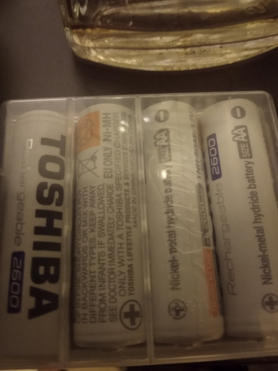 Toshiba Επαναφορτιζόμενες Μπαταρίες AA Ni-MH 2600mAh 1.2V 4τμχ