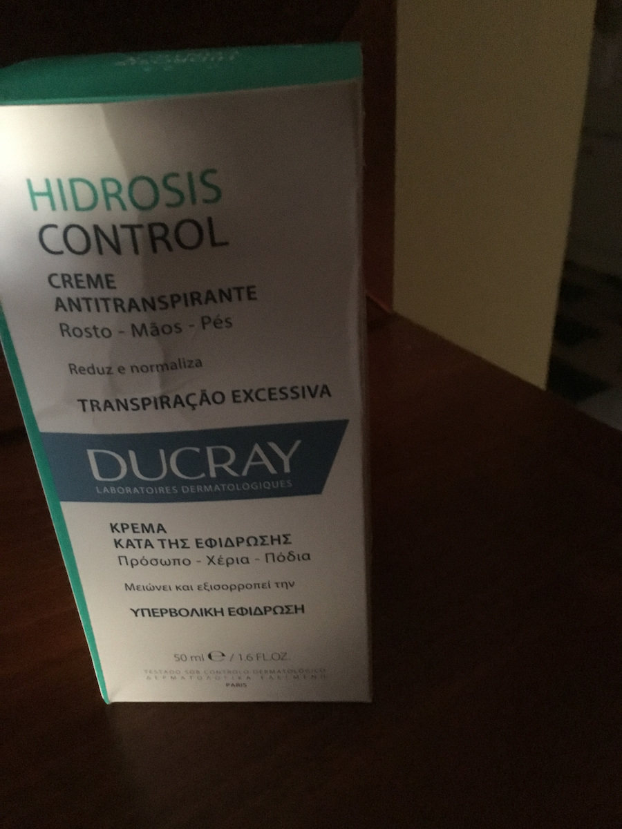 Ducray Hidrosis Control Дезодорант 48ч в Крем 50мл