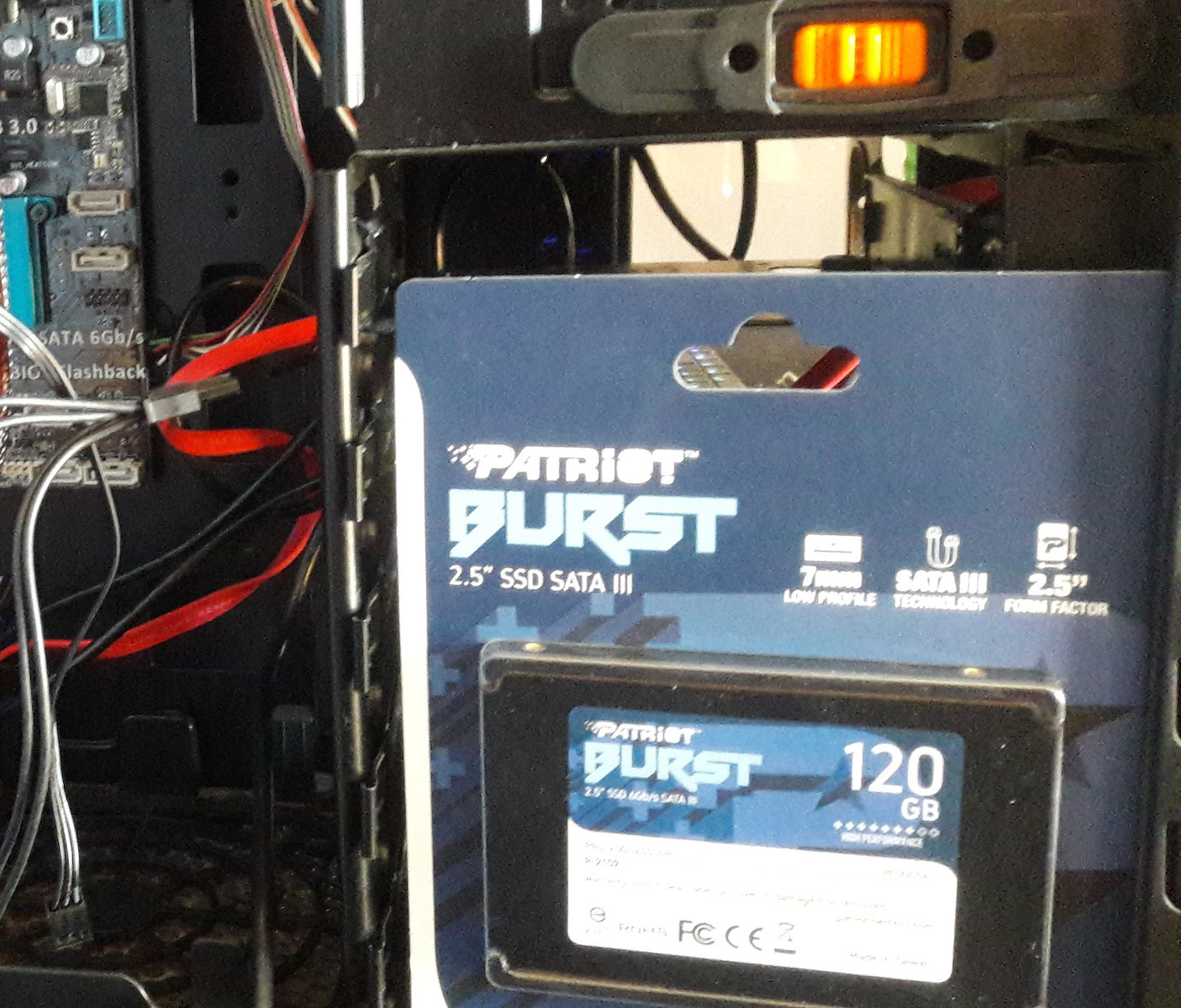 Patriot Burst Elite SSD 120Go SATA III Disque Solide Interne 2.5 :  : Informatique