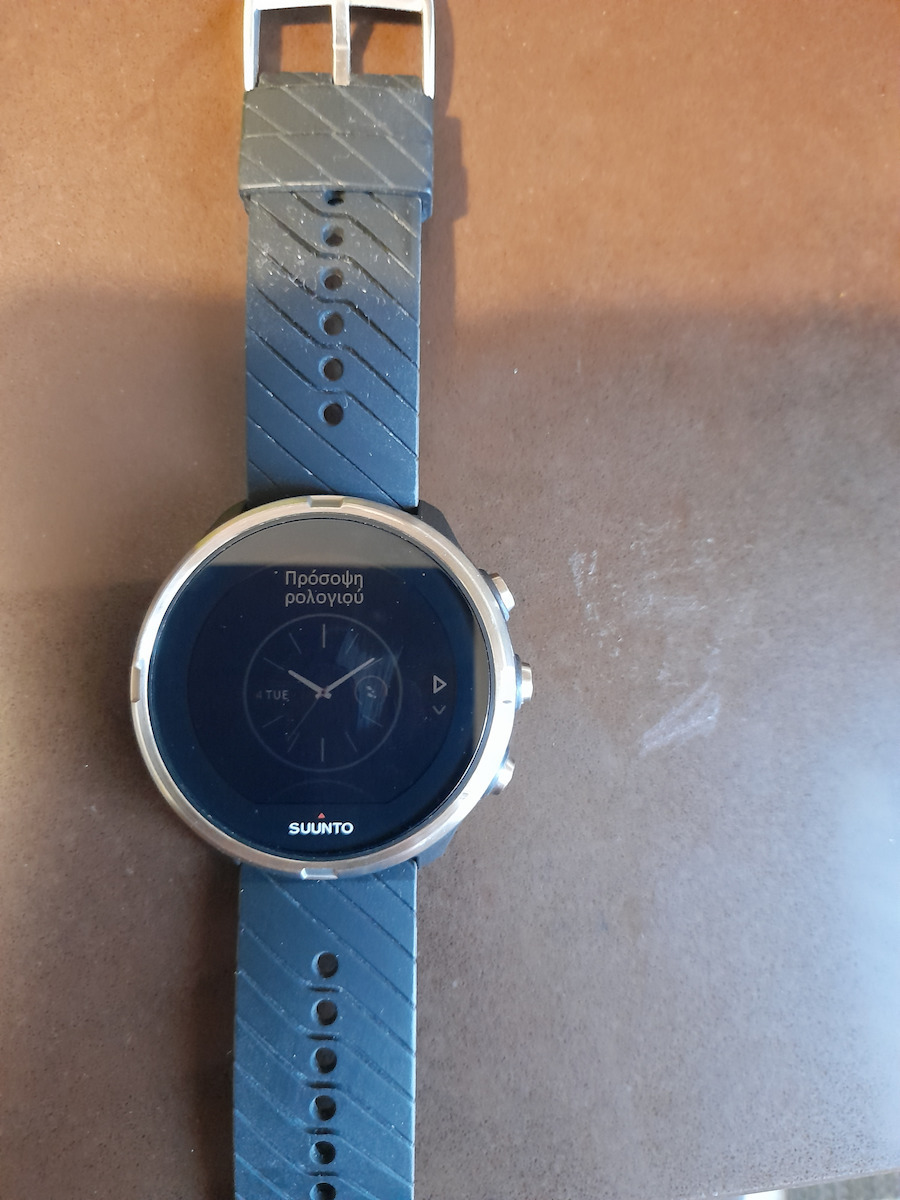 Suunto 9 Edelstahl 50mm Wasserdicht Smartwatch mit Pulsmesser (Schwarz)
