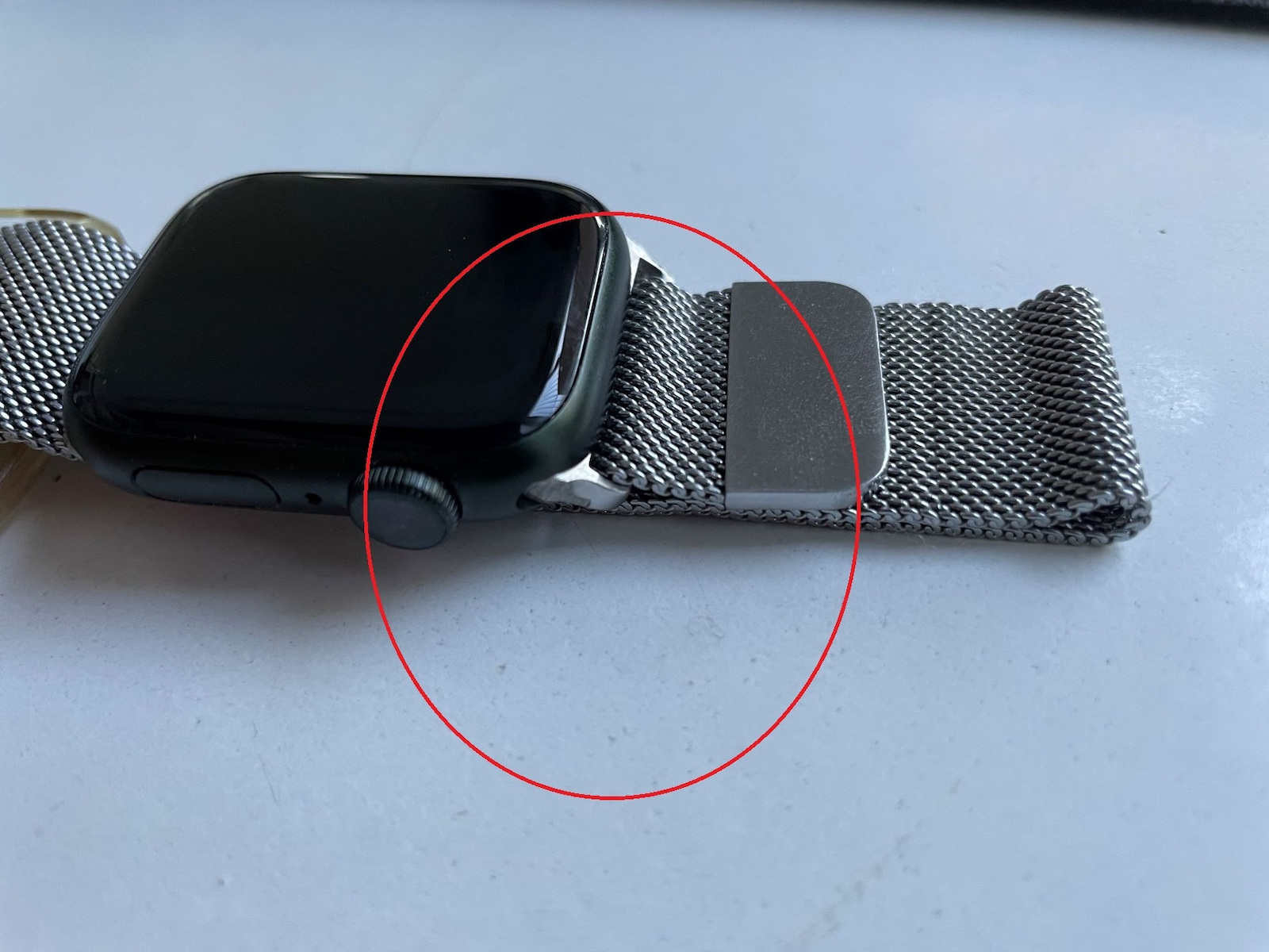 Apple Watch Series 7 Aluminium 45mm Wasserdicht mit Pulsmesser (Blue)