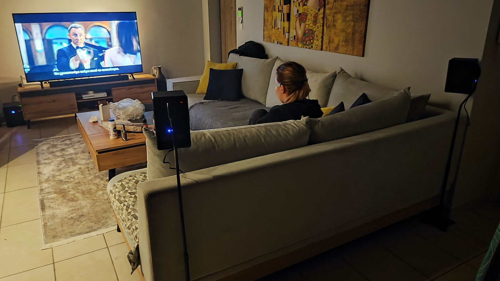Samsung SWA-9500S SWA-9500S/EN Самоусилващи се тонколони 2 Брой шофьори 140W (Двойка) Черен