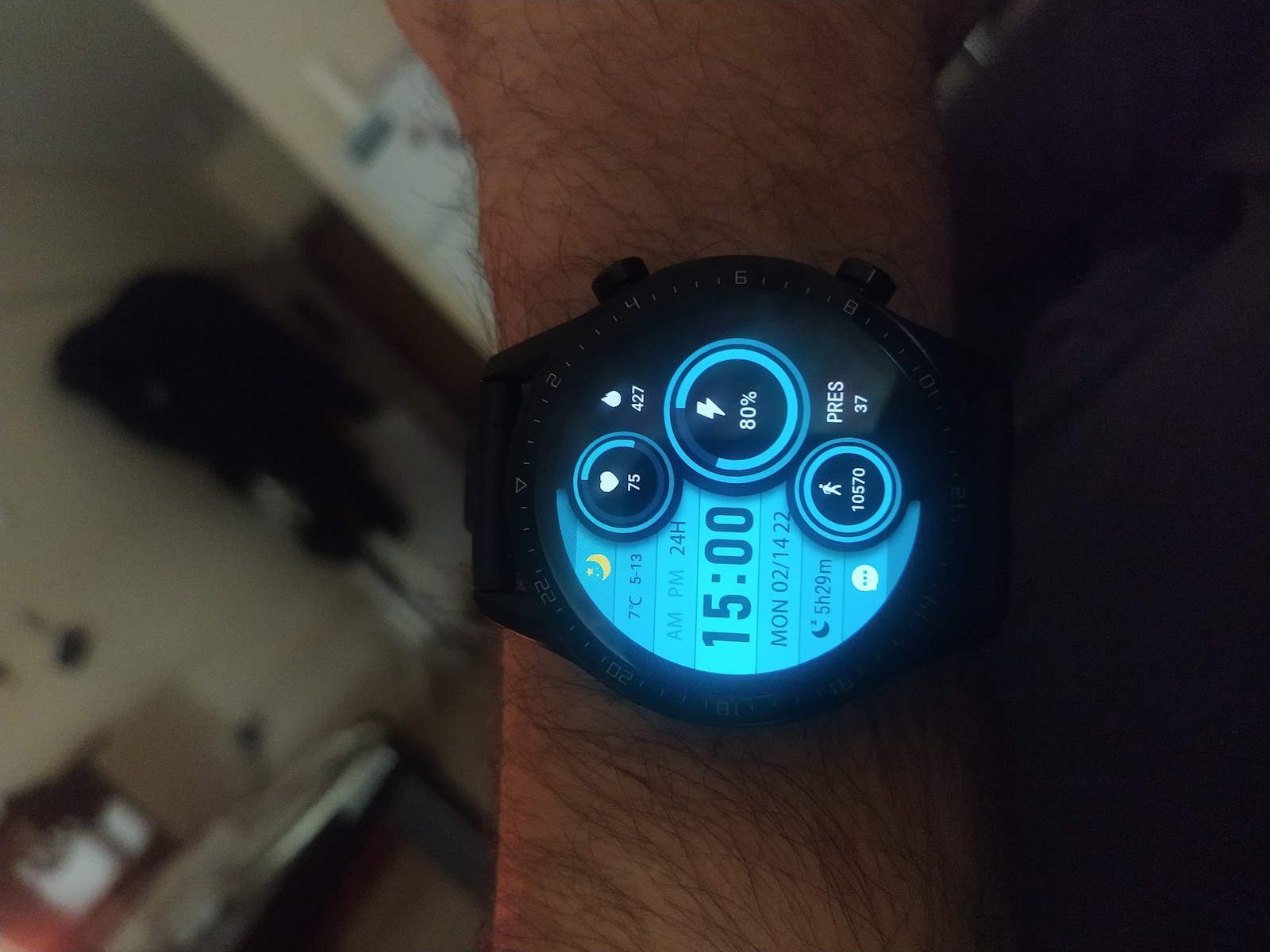 Huawei Watch GT 2 Sport 46mm mit Pulsmesser (Matte Black)