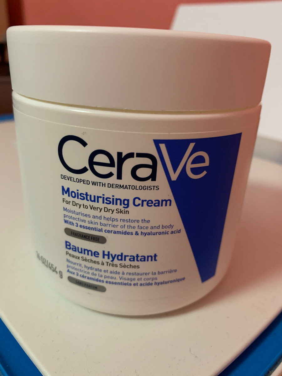 CeraVe Moisturising Ενυδατική Κρέμα Σώματος με Υαλουρονικό Οξύ για Ξηρές/Πολύ Ξηρές Επιδερμίδες 454gr