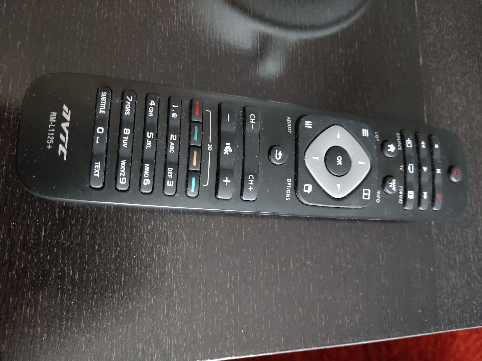 HQ Συμβατό Τηλεχειριστήριο RM-L1125+ (Philips) για Τηλεοράσεις Philips