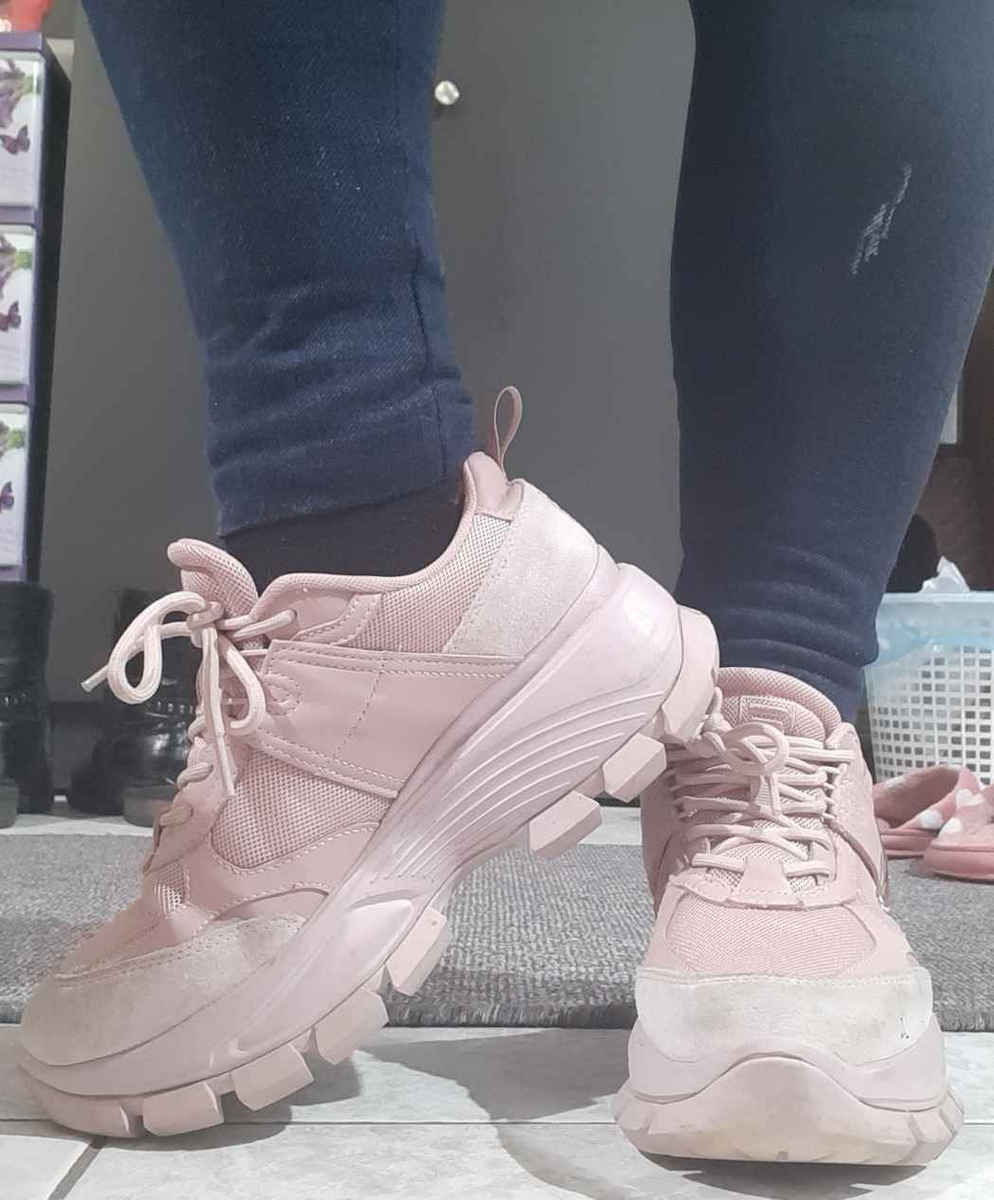 chunky fila sneakers