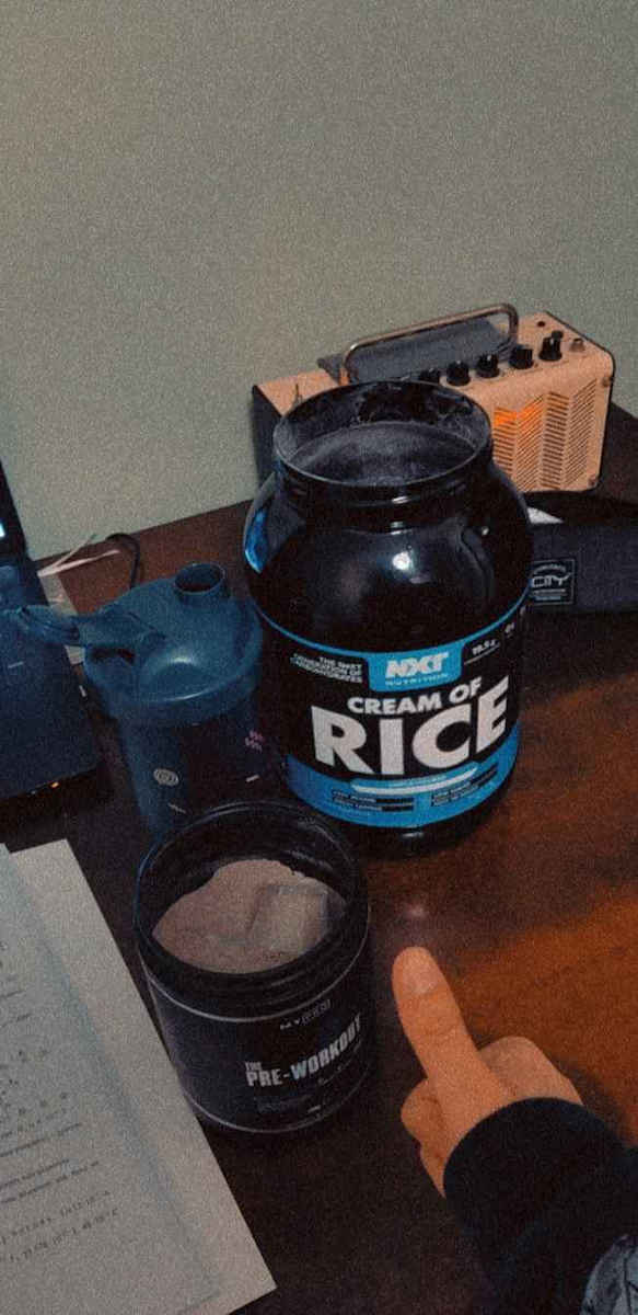 Nxt Nutrition Cream Of Rice Special Food Supplement 2000gr Unflavoured