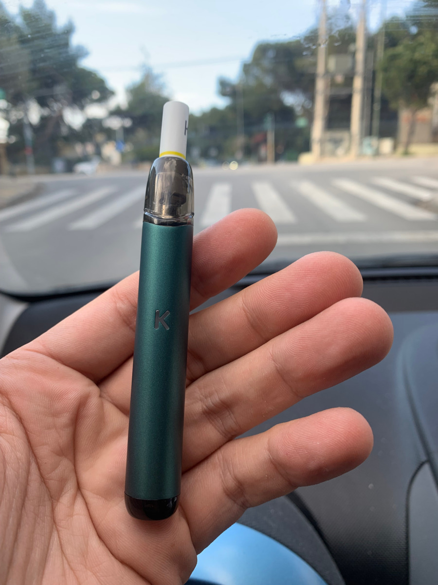 Kiwi Starter Kit Pod 1.7ml mit integrierter Batteriekapazität 1650mAh TPD Rot