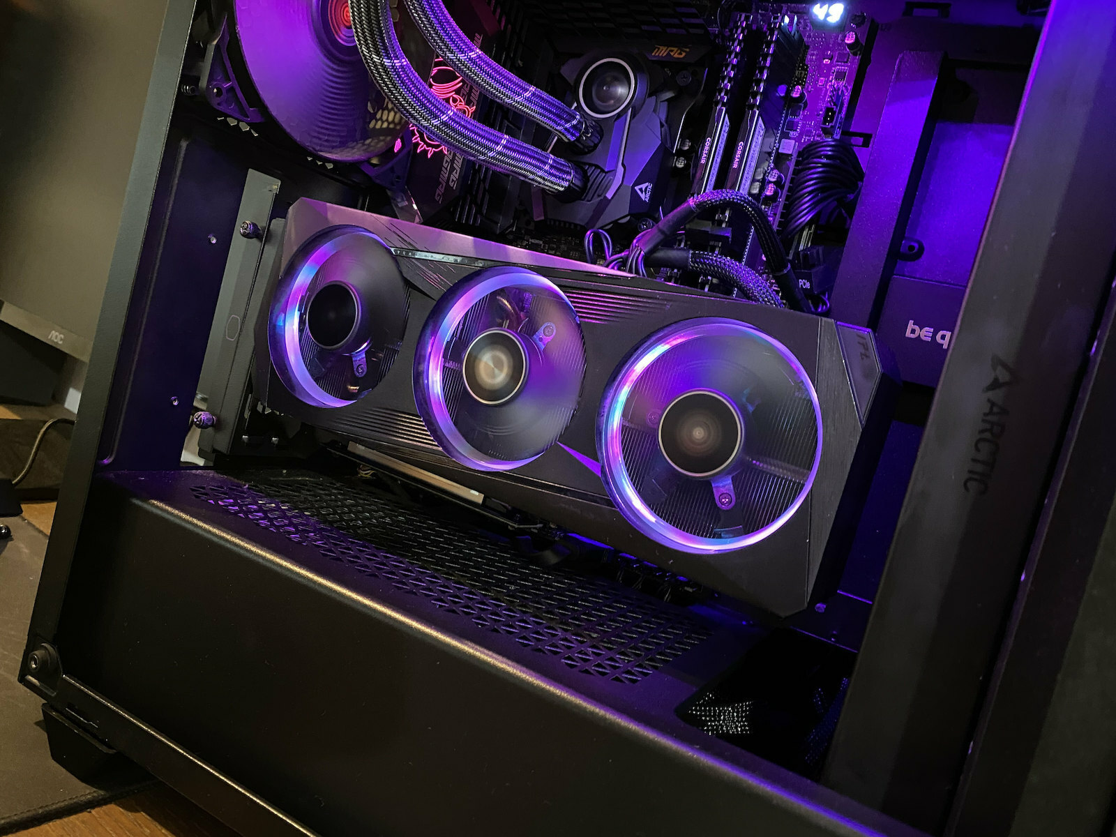 Gigabyte GeForce RTX 3060 Ti 8GB GDDR6 Aorus Elite (rev. 2.0) Κάρτα Γραφικών