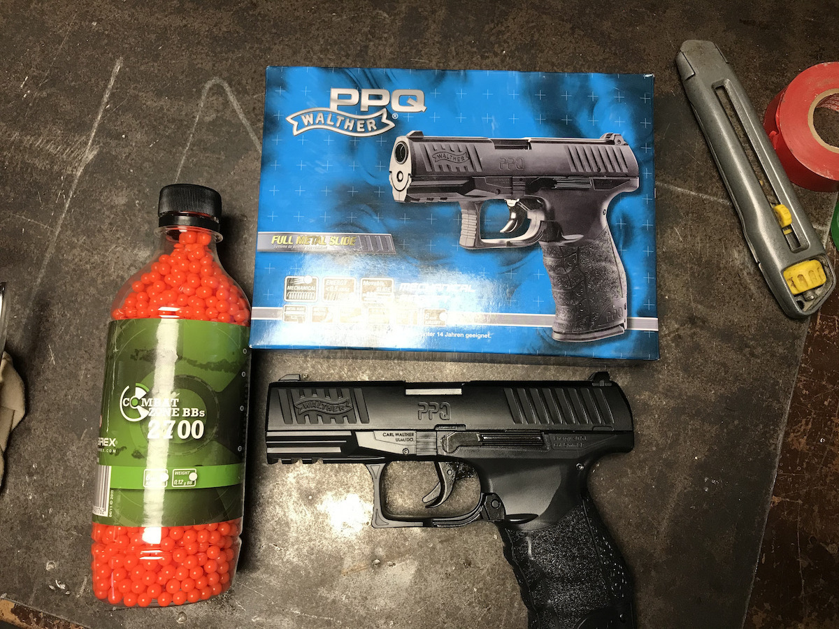 Umarex Аеропистолет Принадлежащо на пружина Walther PPQ Spring 6мм