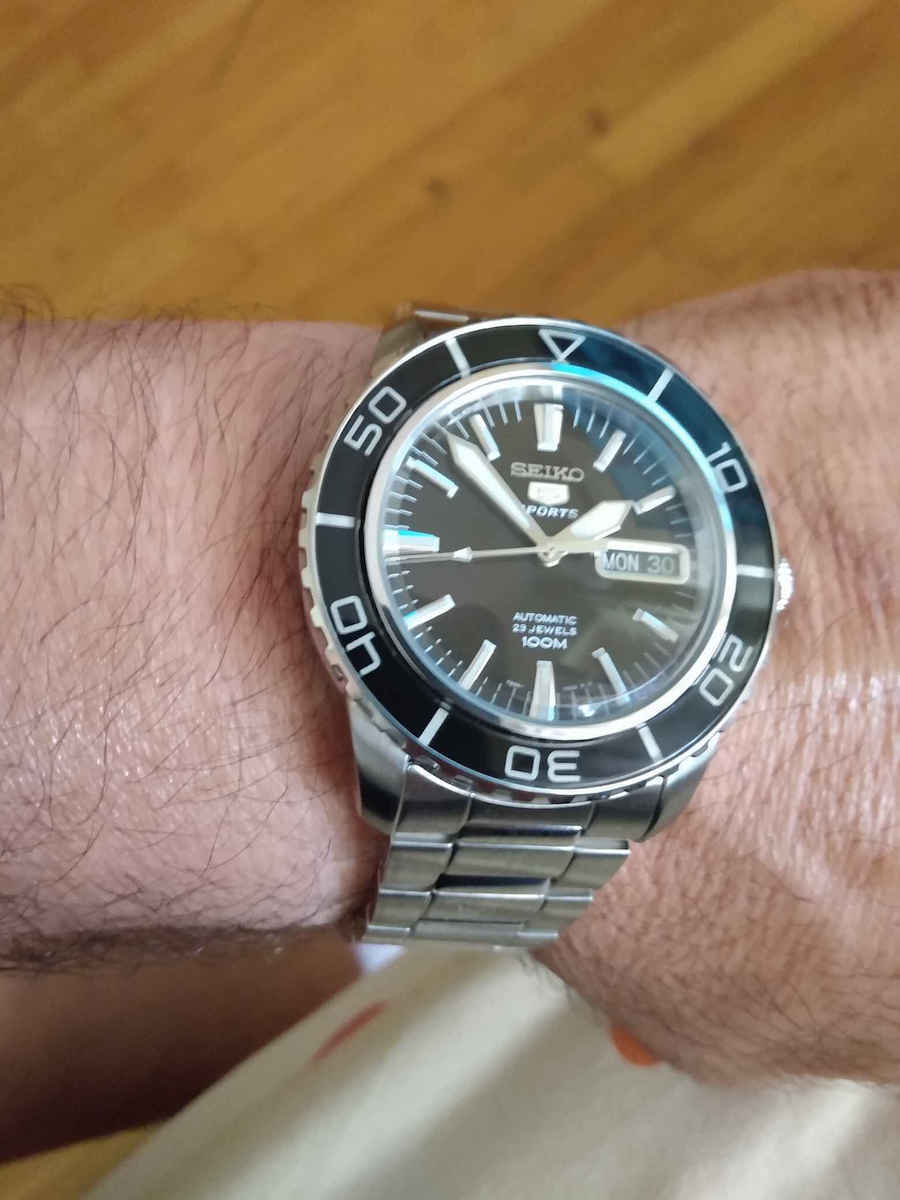 Seiko Uhr Automatisch mit Silber