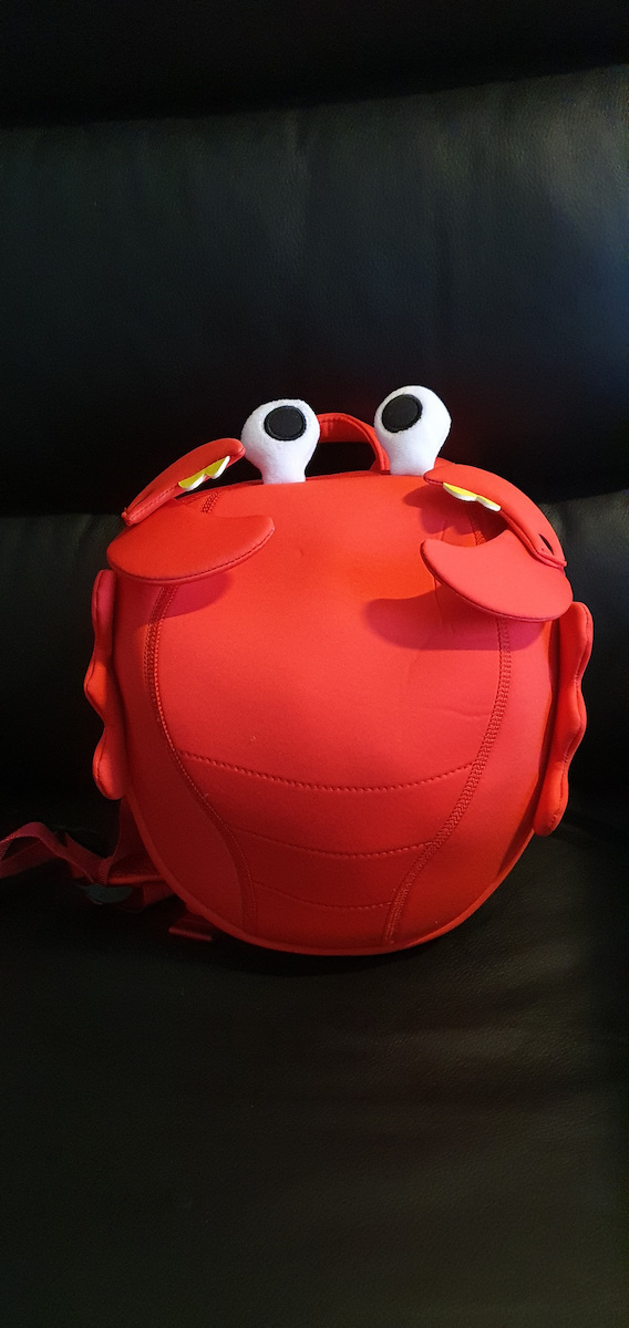 NOHOO Schulranzen Rucksack Kindergarten Rote 21 x 10 x 24cm