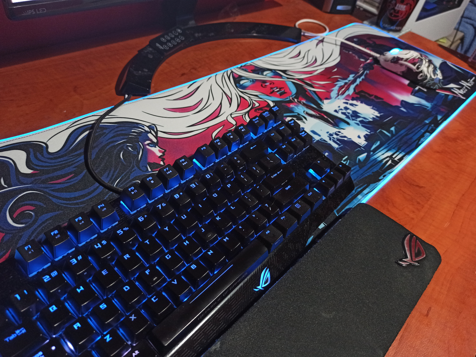 SteelSeries Prism Neo Noir Edition Gaming Mouse Pad XXL 900mm με RGB ...