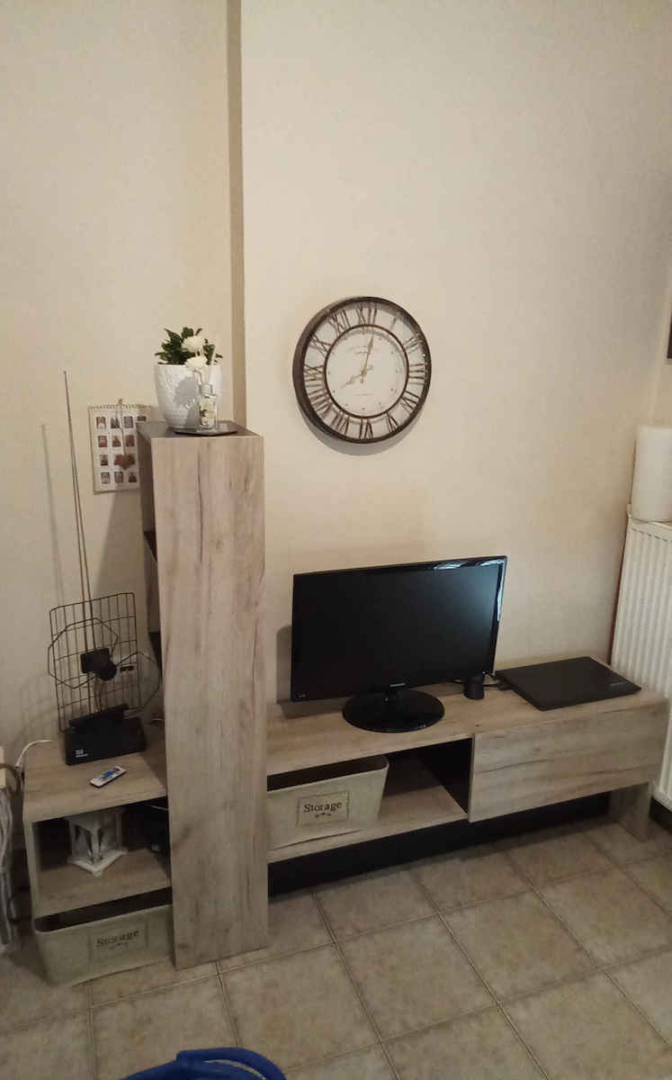 Orense Living Room TV Unit Beige L185.5xW36.5xH138.5cm