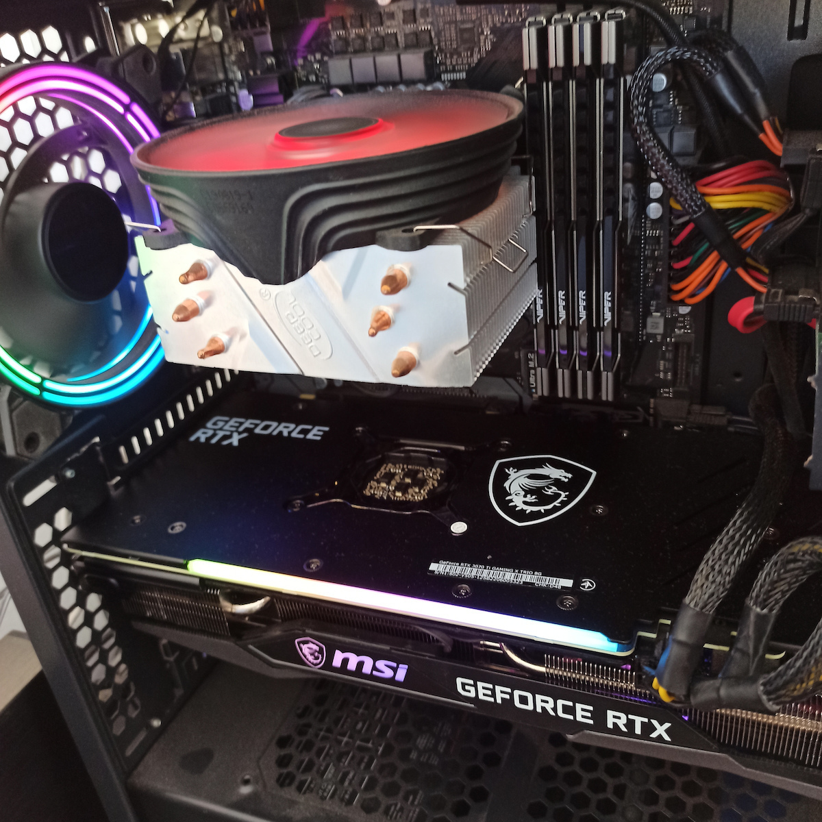 MSI GeForce RTX 3070 Ti 8GB GDDR6X Gaming X Trio Κάρτα Γραφικών