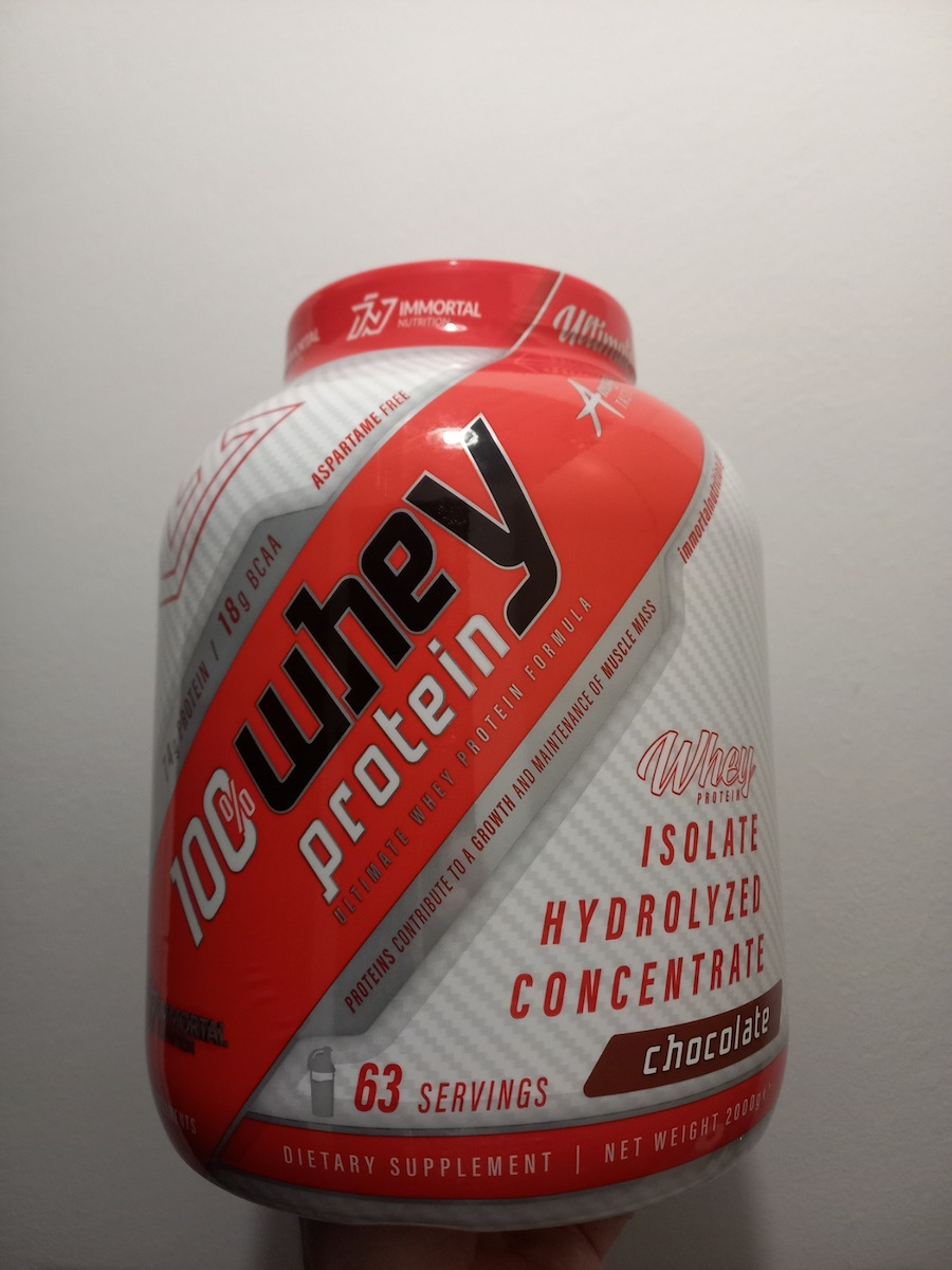 Immortal Nutrition 100% Whey Protein Πρωτεΐνη Ορού Γάλακτος με Γεύση Σοκολάτα 2kg