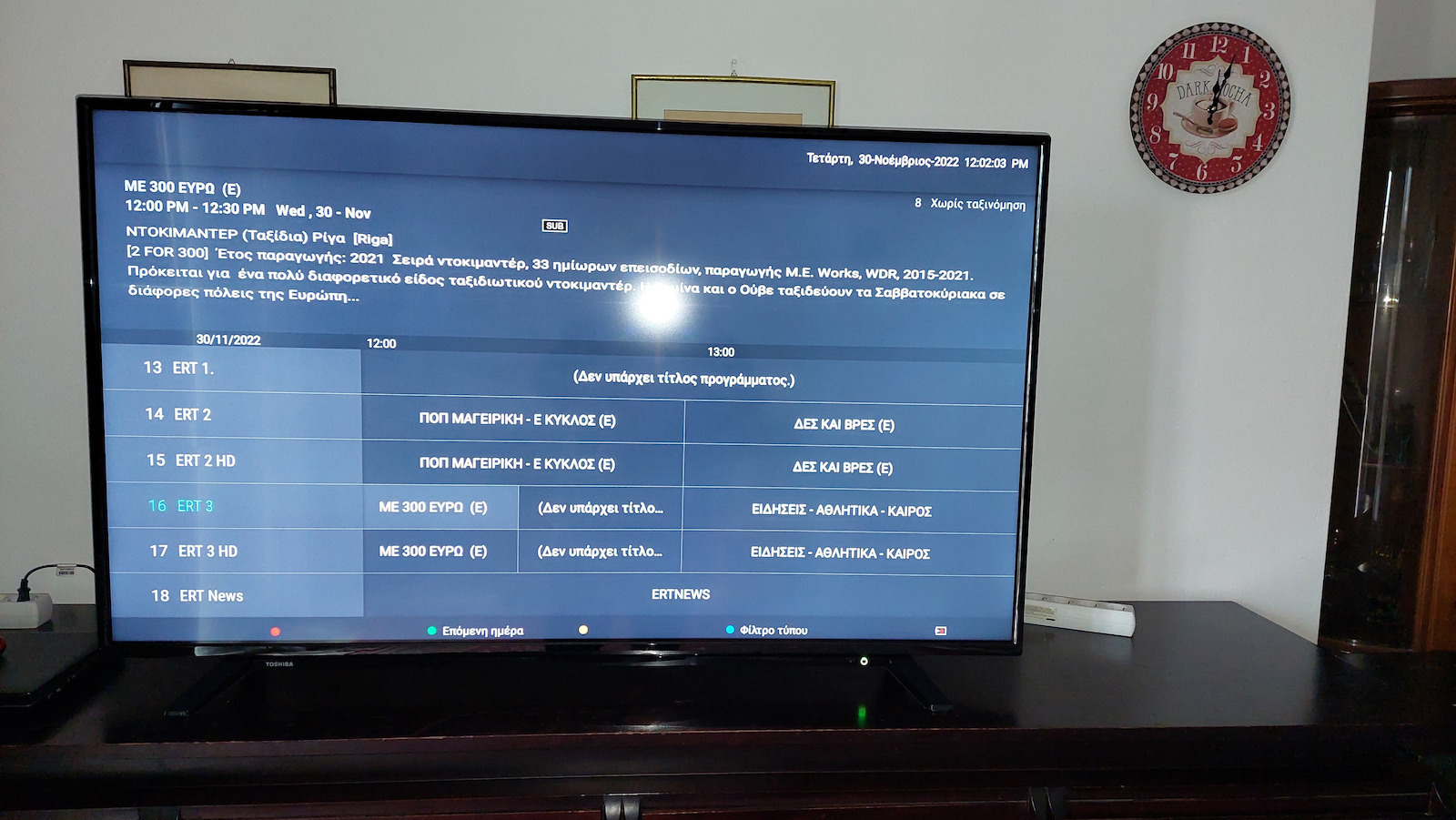 Toshiba Smart Fernseher 55" 4K UHD Direkte LED 55UA2063DG HDR (2020)