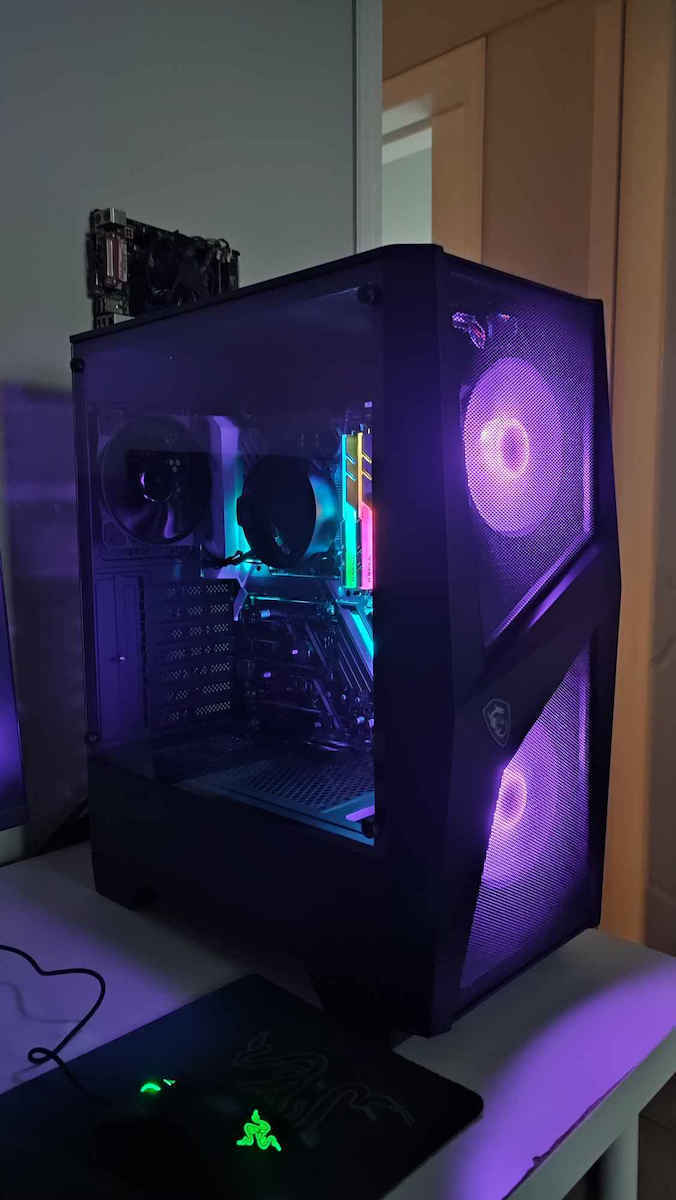 ATX Case (NP) MSI Mag Forge 100M RGB By SuperTStore