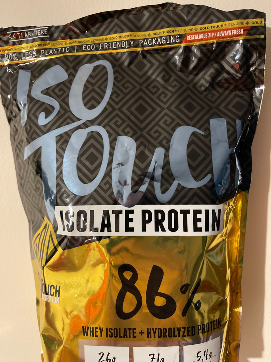 GoldTouch Nutrition Iso Touch 86% Protein Whey Gluten Free with Flavor Milk Chocolate 2kg