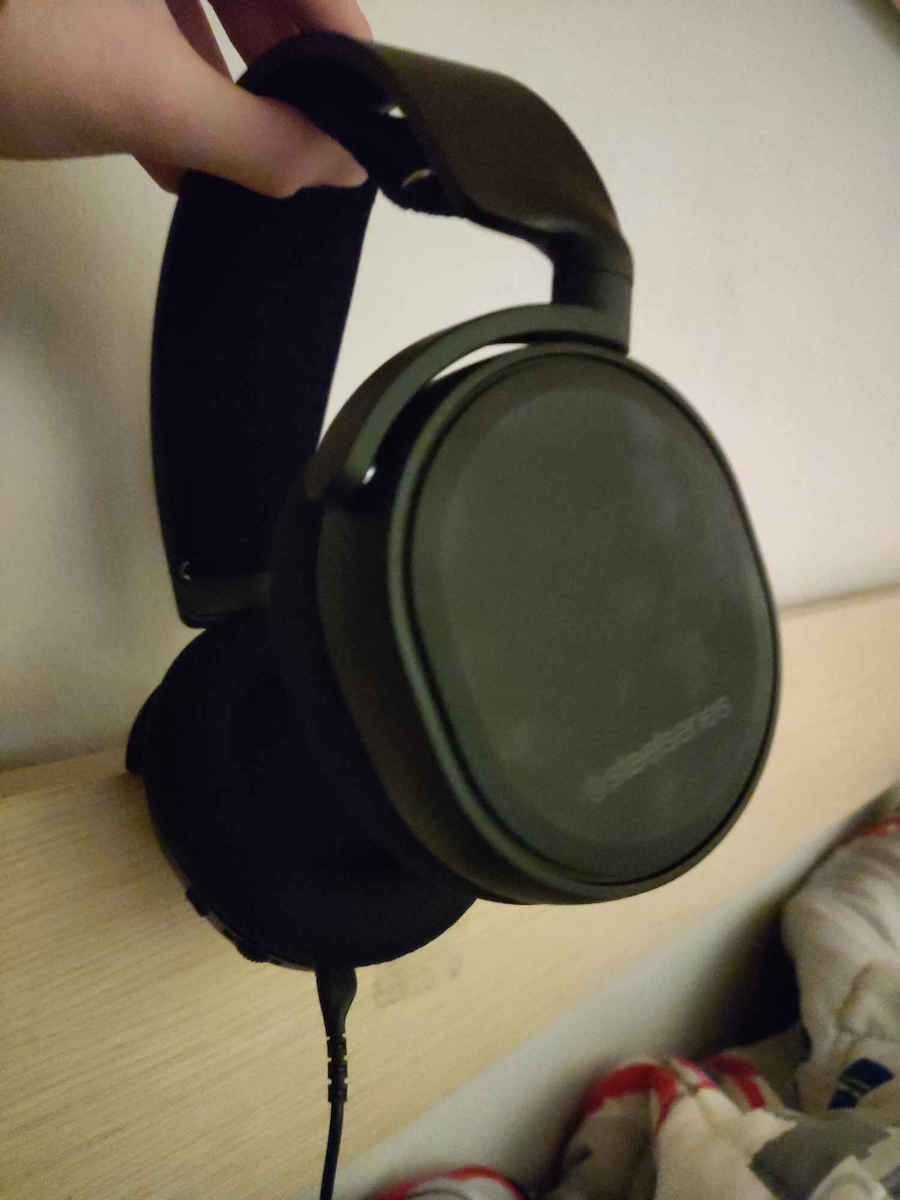 SteelSeries Arctis 3 2019 Edition Надушници Геймърски слушалки с връзка 2x3,5 мм Черен
