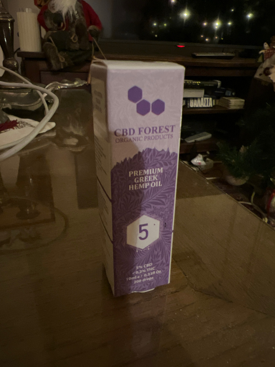 CBD Forest Έλαιο Κάνναβης με 5% CBD 10ml