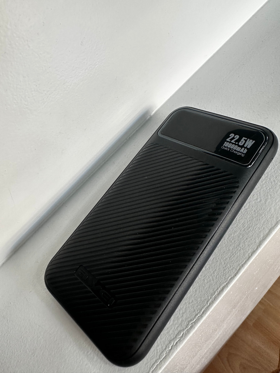 Awei P148K Power Bank 10000mAh 22.5W με Θύρα USB-A και Θύρα USB-C Power Delivery Μαύρο