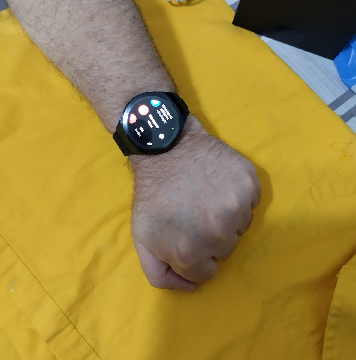 Λουράκι Σιλικόνης Μαύρο (Huawei Watch GT 2e)