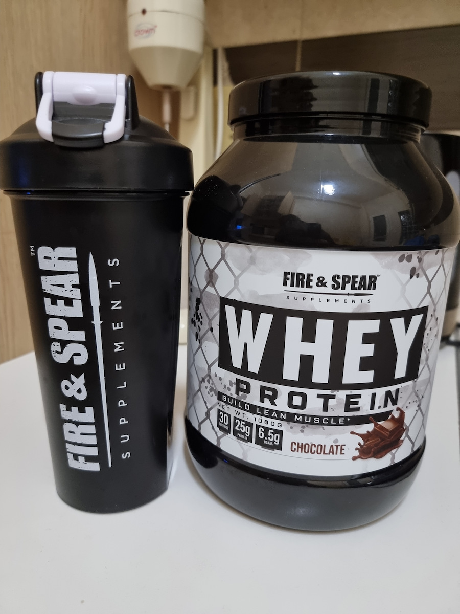 Fire & Spear Whey Protein Protein Of Whey Gluten Free Unflavoured 1kg