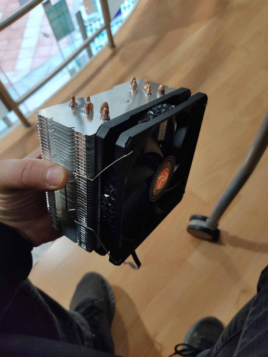 Raijintek Themis II CPU Kühlung für Socket /A/M/4/ / /1/2/0/0/ /1/1/5/x/ /1/7/0/0/ Schwarz