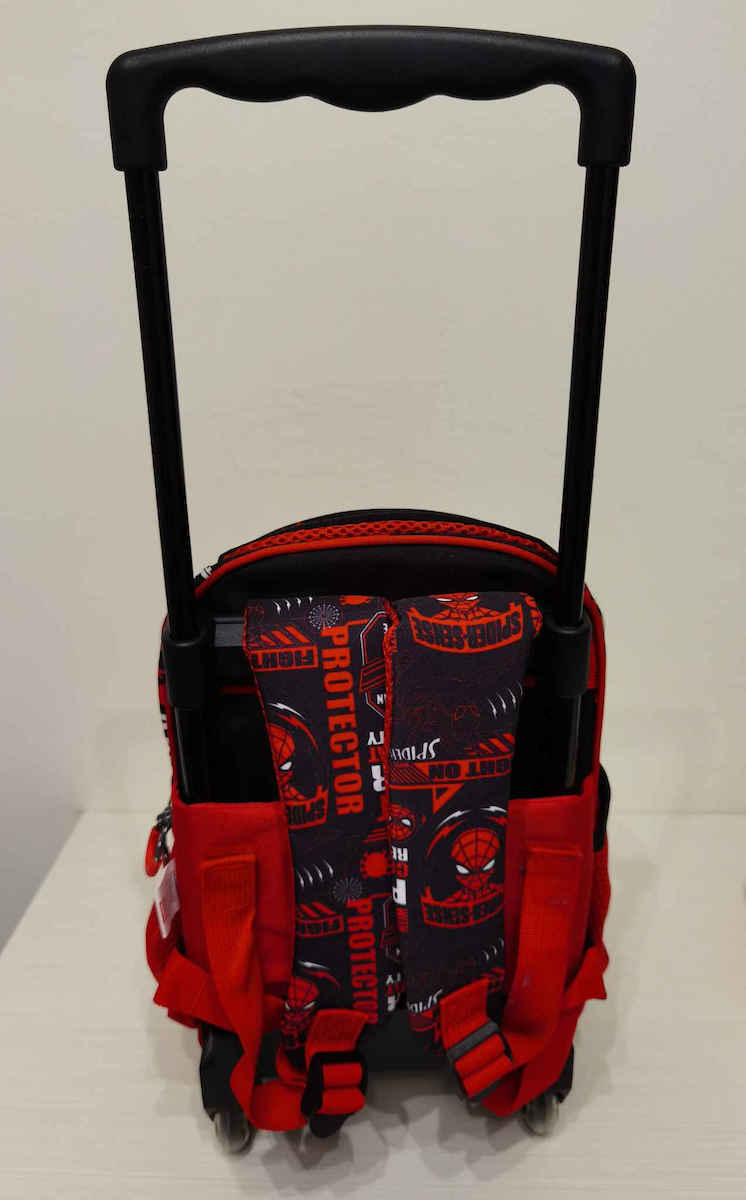Gim Spiderman Schulranzen Trolley Kindergarten Mehrfarbig 12Liter