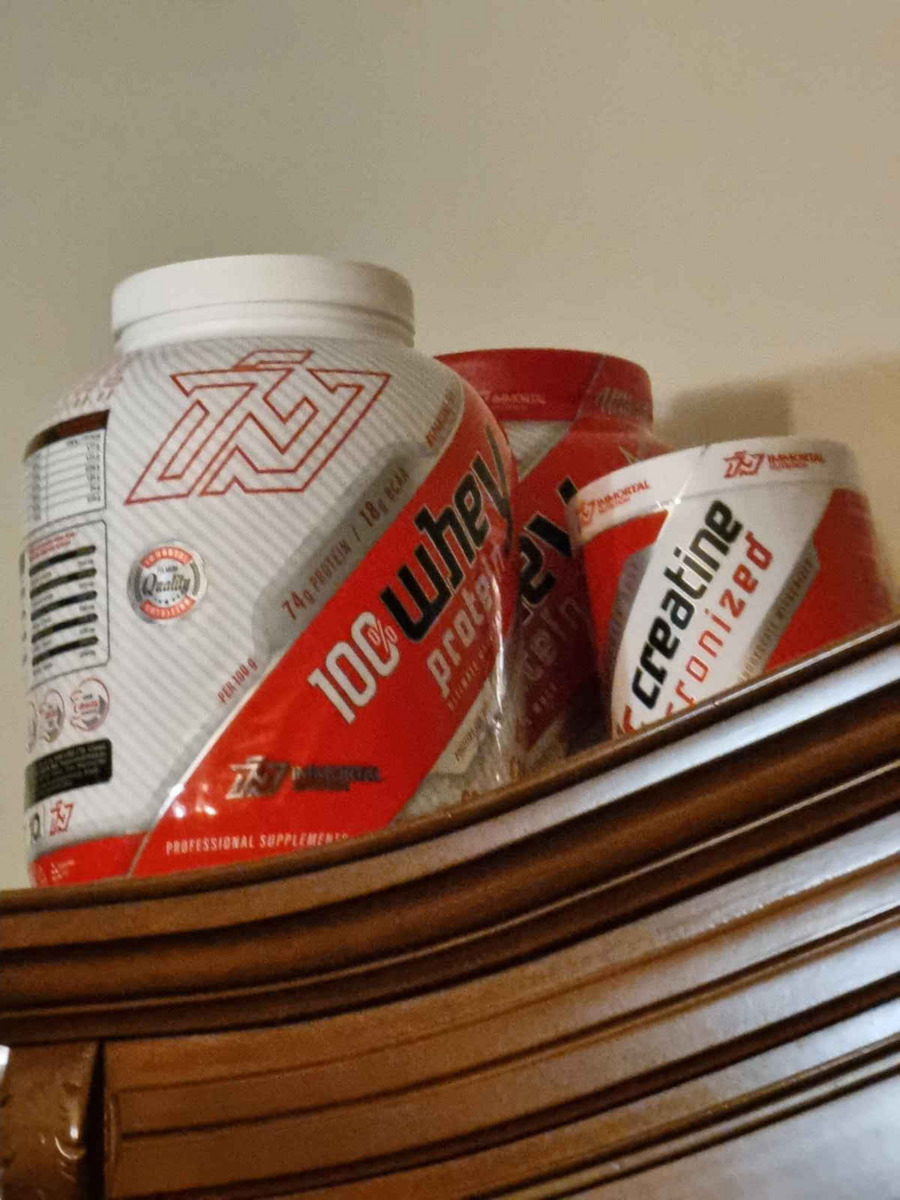 Immortal Nutrition 100% Whey Protein Πρωτεΐνη Ορού Γάλακτος με Γεύση Φράουλα 2x2kg