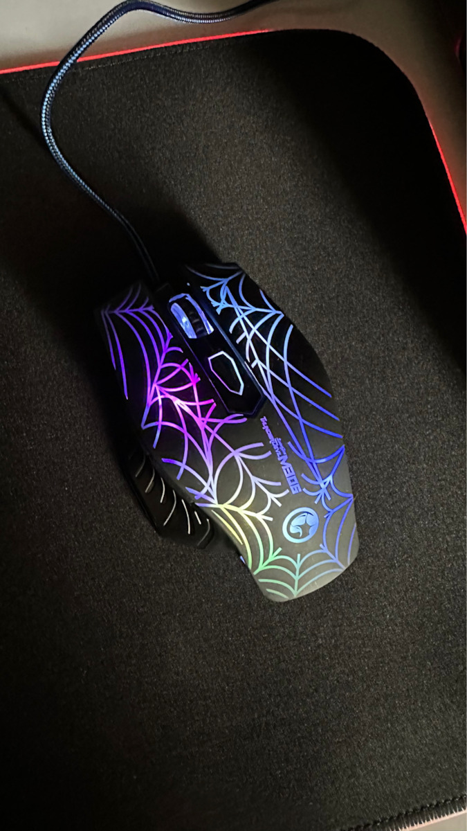 Marvo M306 RGB Gaming Ποντίκι Μαύρο